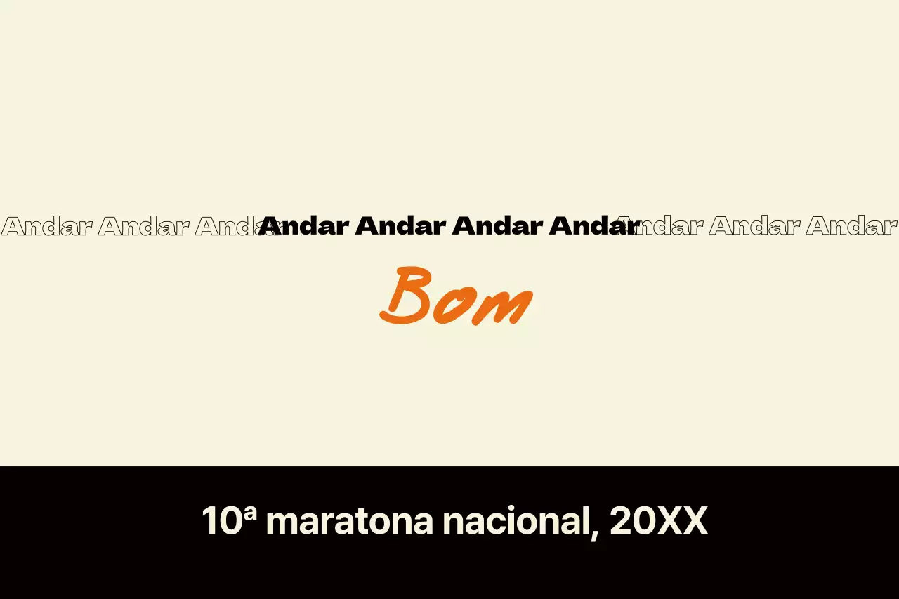 Guia do evento bege moderno