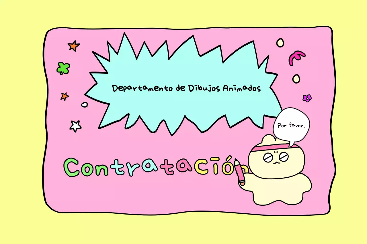 Dibujos animados amarillos