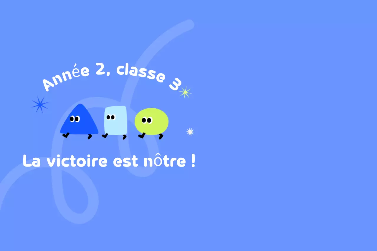 Événements scolaires en bleu clair