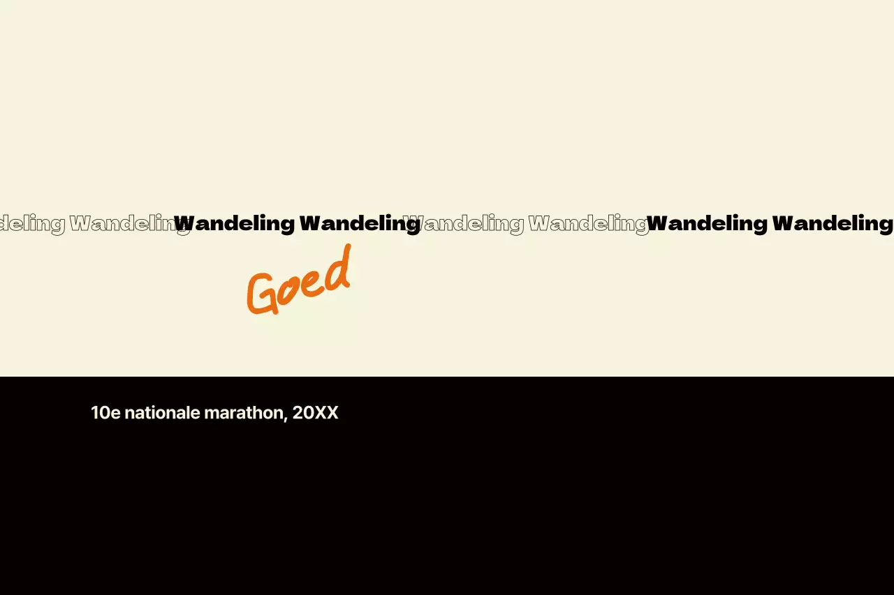 Beige Moderne Evenementengids