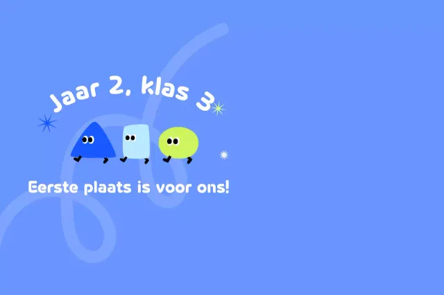 Lichtblauwe schoolevenementen