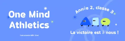 Événements scolaires en bleu clair