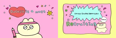 Roundup of Yellow Cute Cartoons