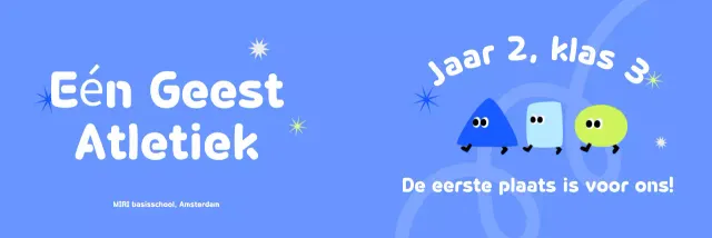 Lichtblauwe schoolevenementen