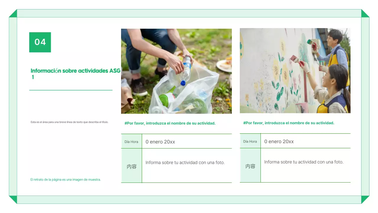 Informe sobre un entorno moderno y ecológico