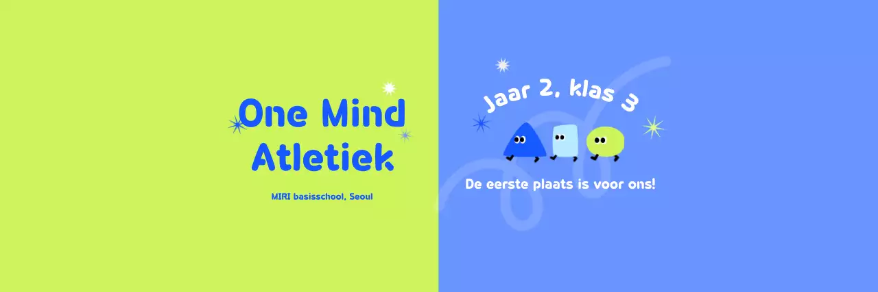 Lichtblauwe schoolevenementen