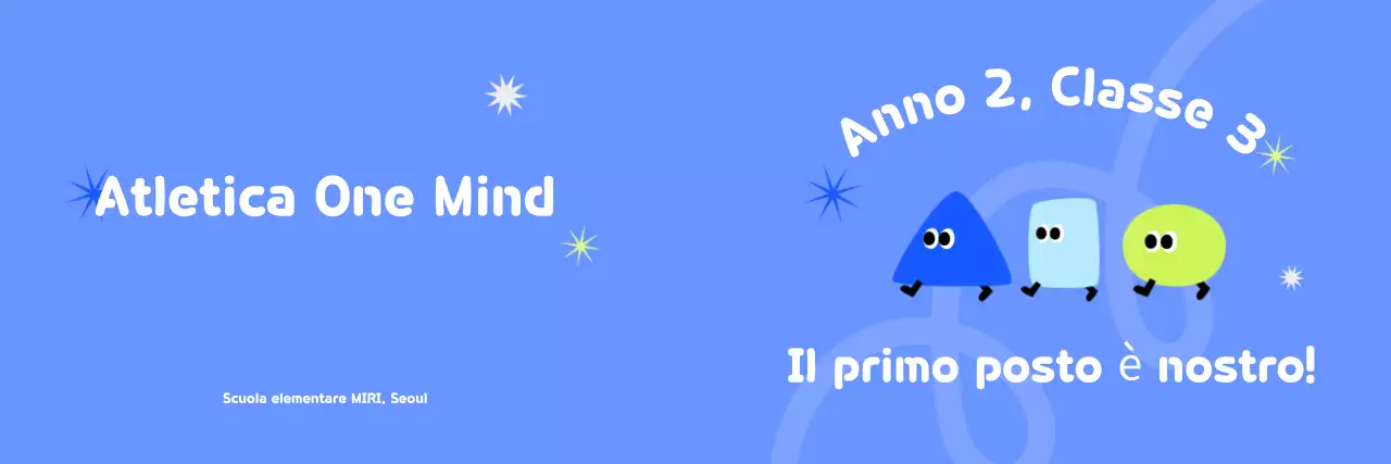 Eventi scolastici in azzurro