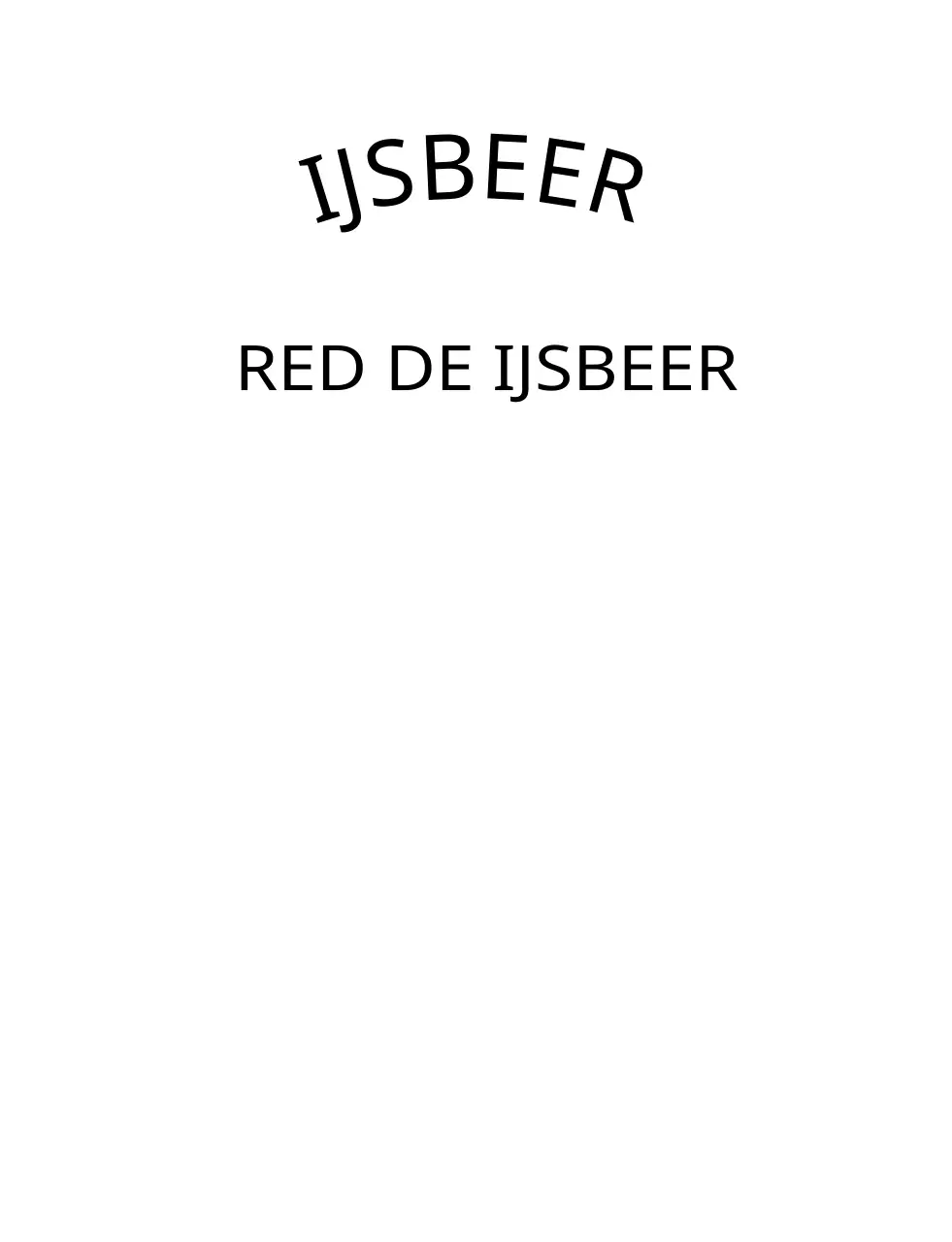 Zwarte minimalistische milieucampagne