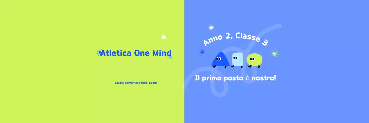 Eventi scolastici in azzurro