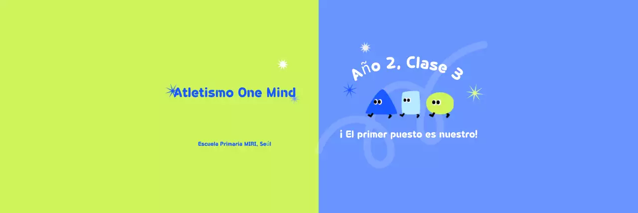 Eventos escolares de color azul claro