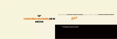 Guía de eventos modernos en beige