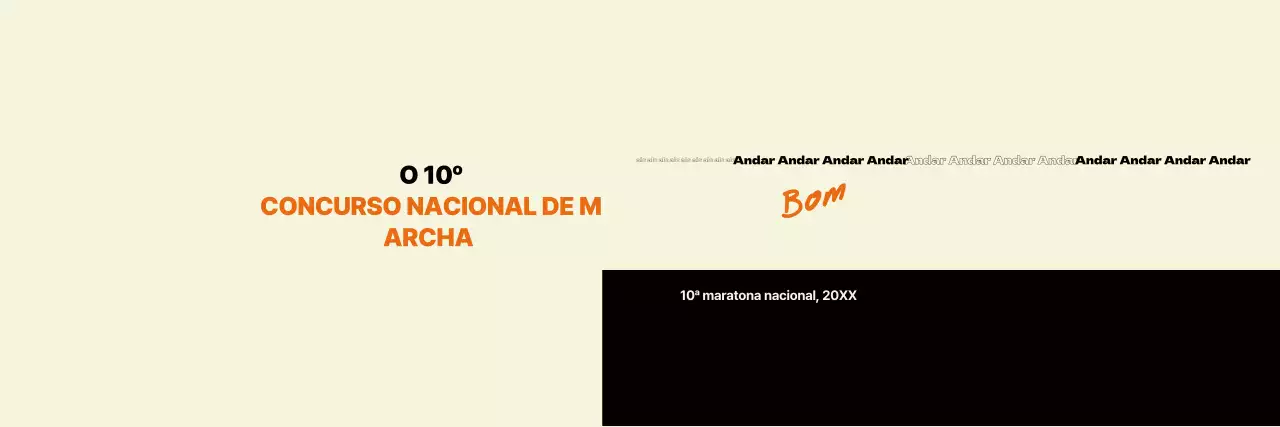Guia do evento bege moderno