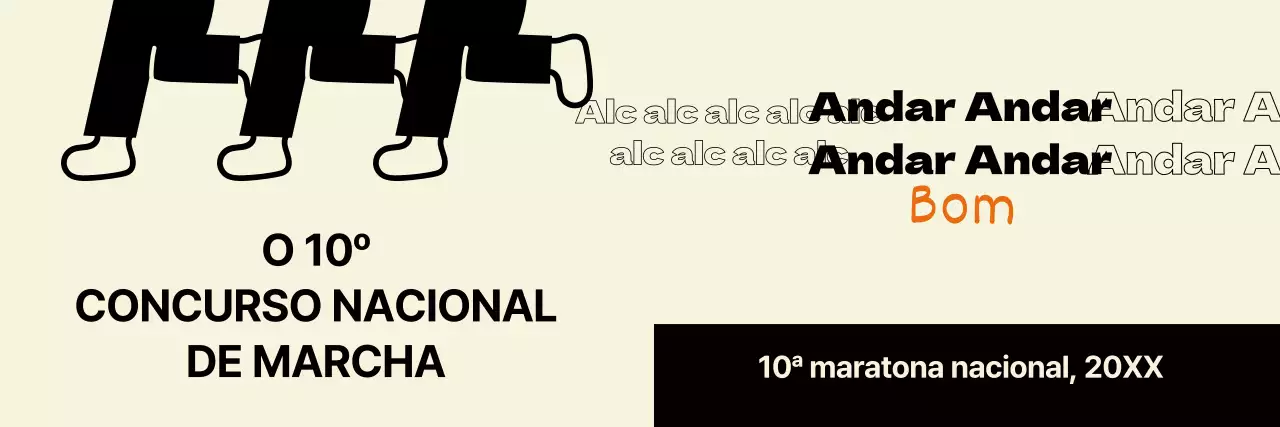 Guia do evento bege moderno