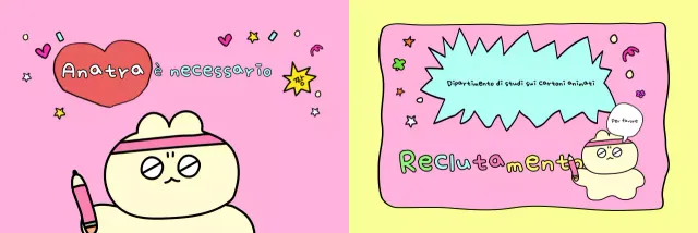 Cartoni animati gialli e carini