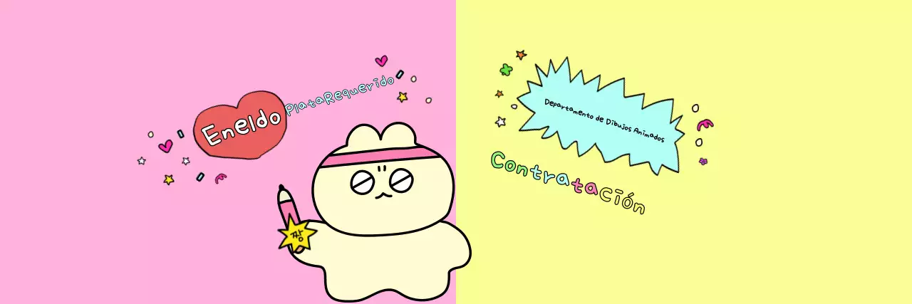 Dibujos animados amarillos