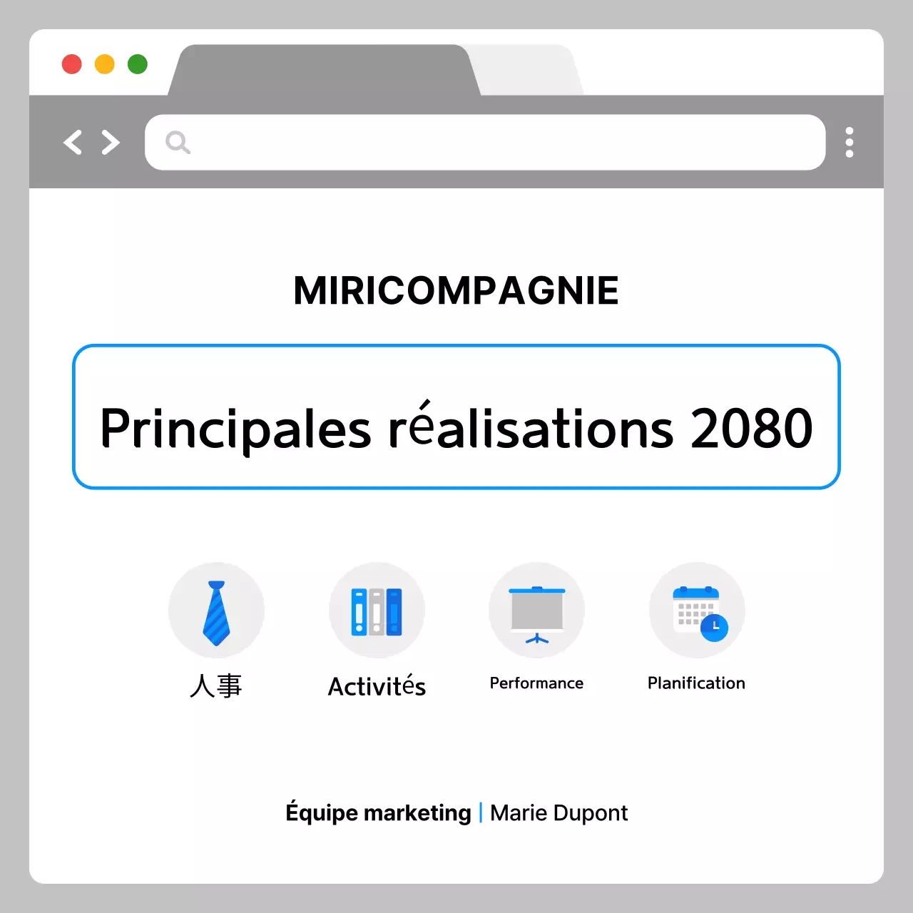 Analyser le rapport d'entreprise moderne gris