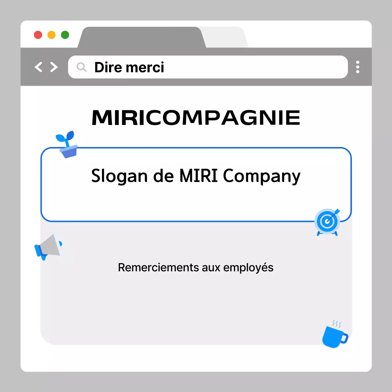 Analyser le rapport d'entreprise moderne gris
