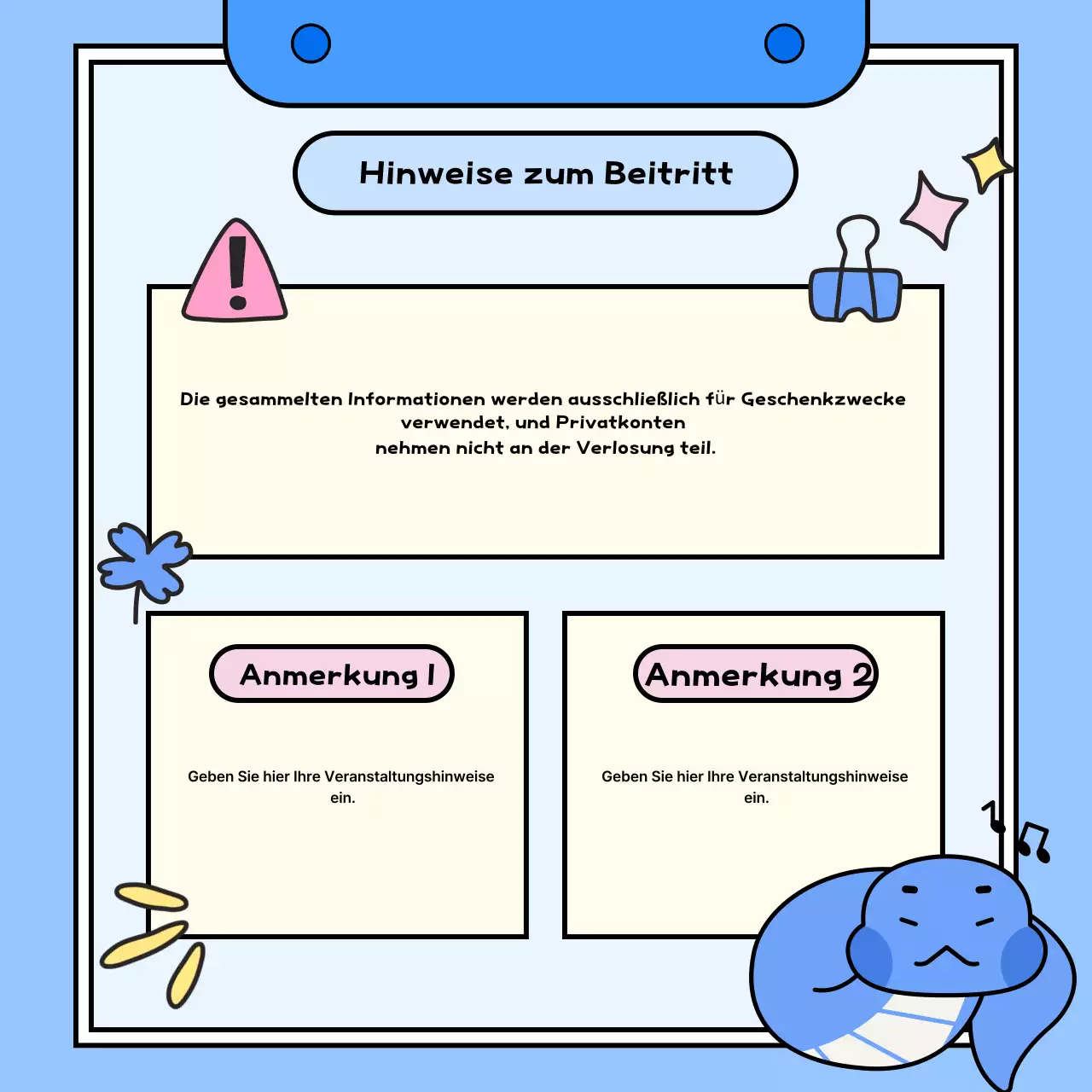 Neujahrsveranstaltungen in Hellblau