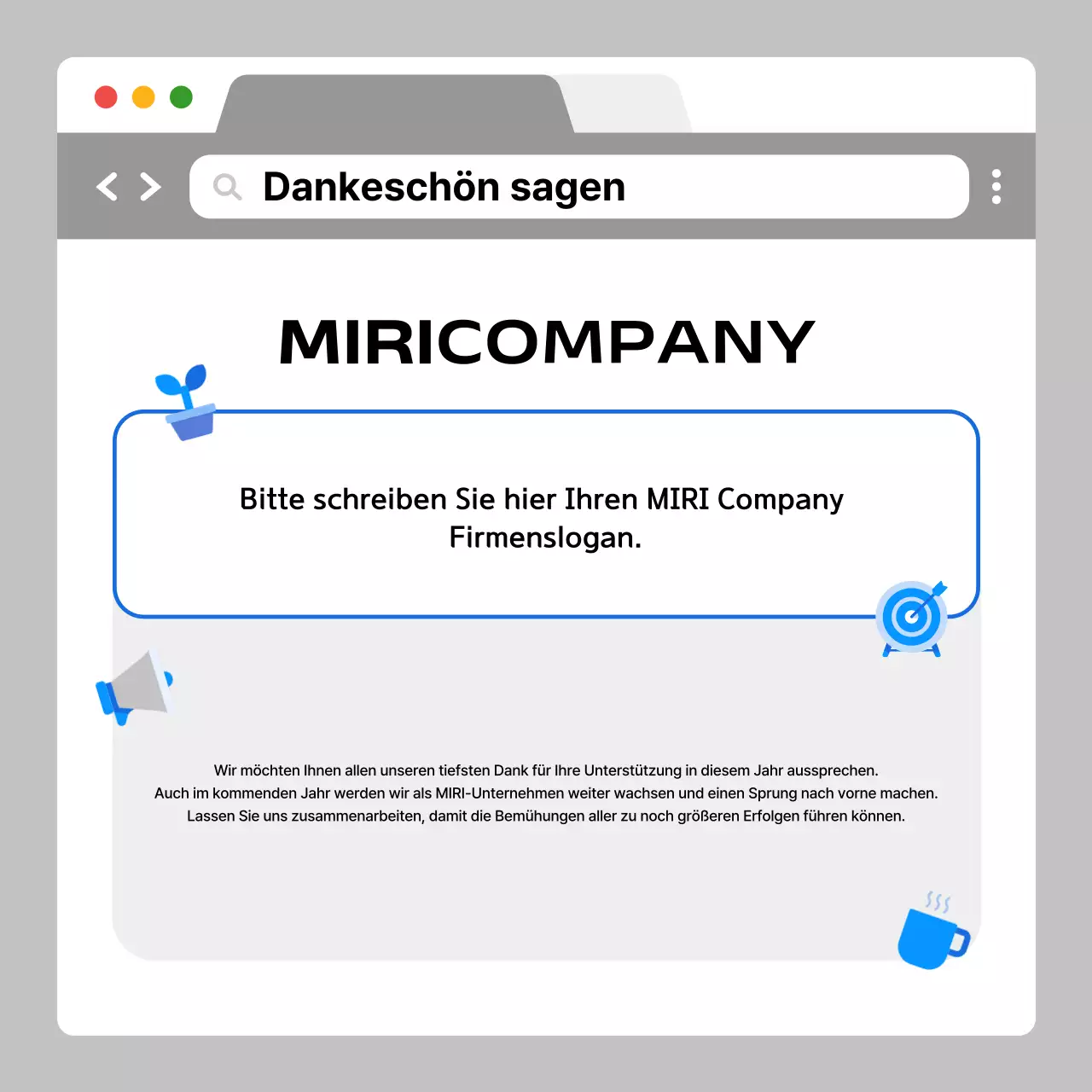 Die Analyse des grauen modernen Unternehmensberichts