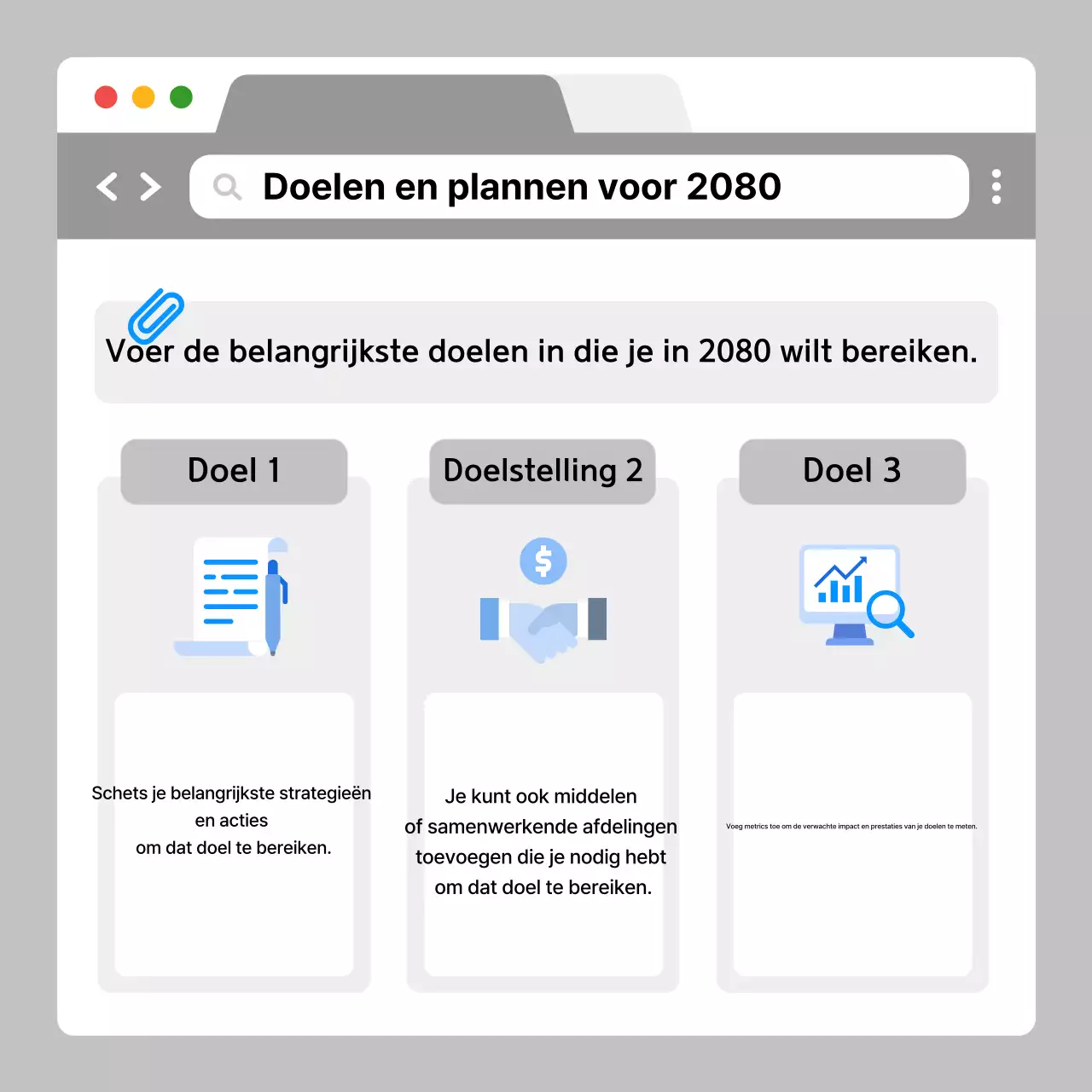 Het grijze moderne bedrijfsrapport analyseren