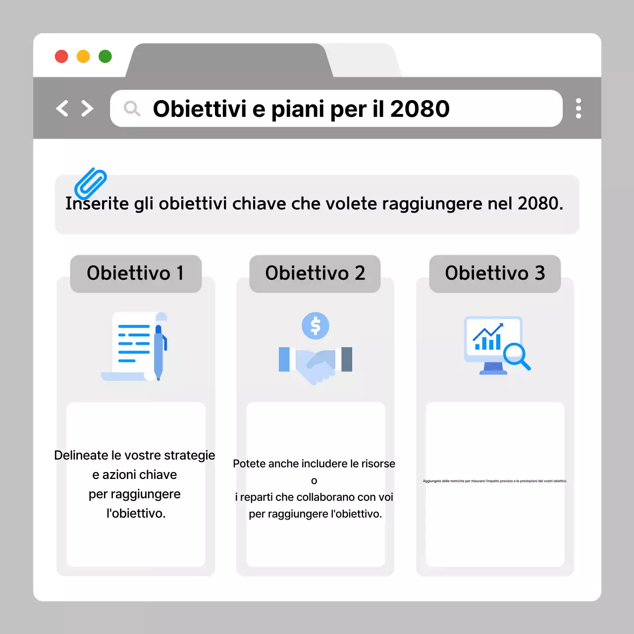 Analizzare il rapporto aziendale grigio moderno