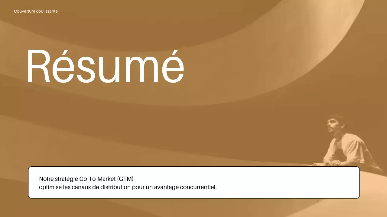 plan de commercialisation minimaliste orange