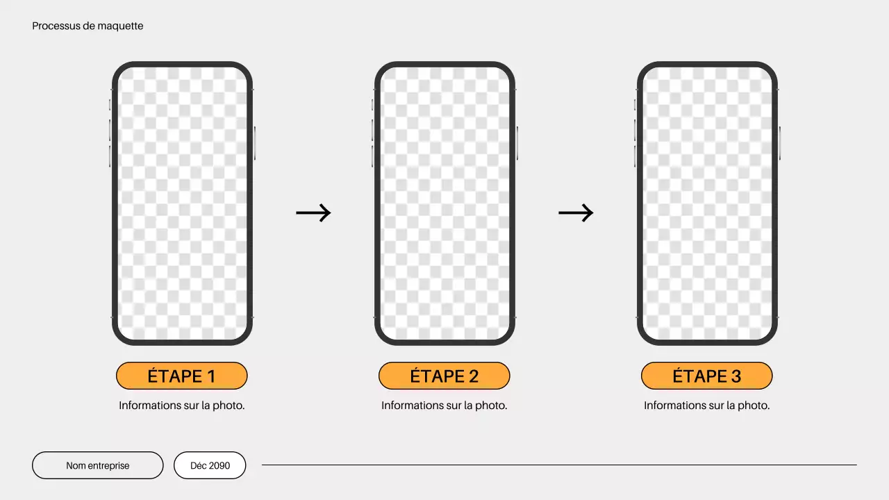 plan de commercialisation minimaliste orange