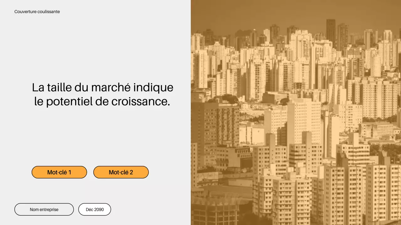plan de commercialisation minimaliste orange