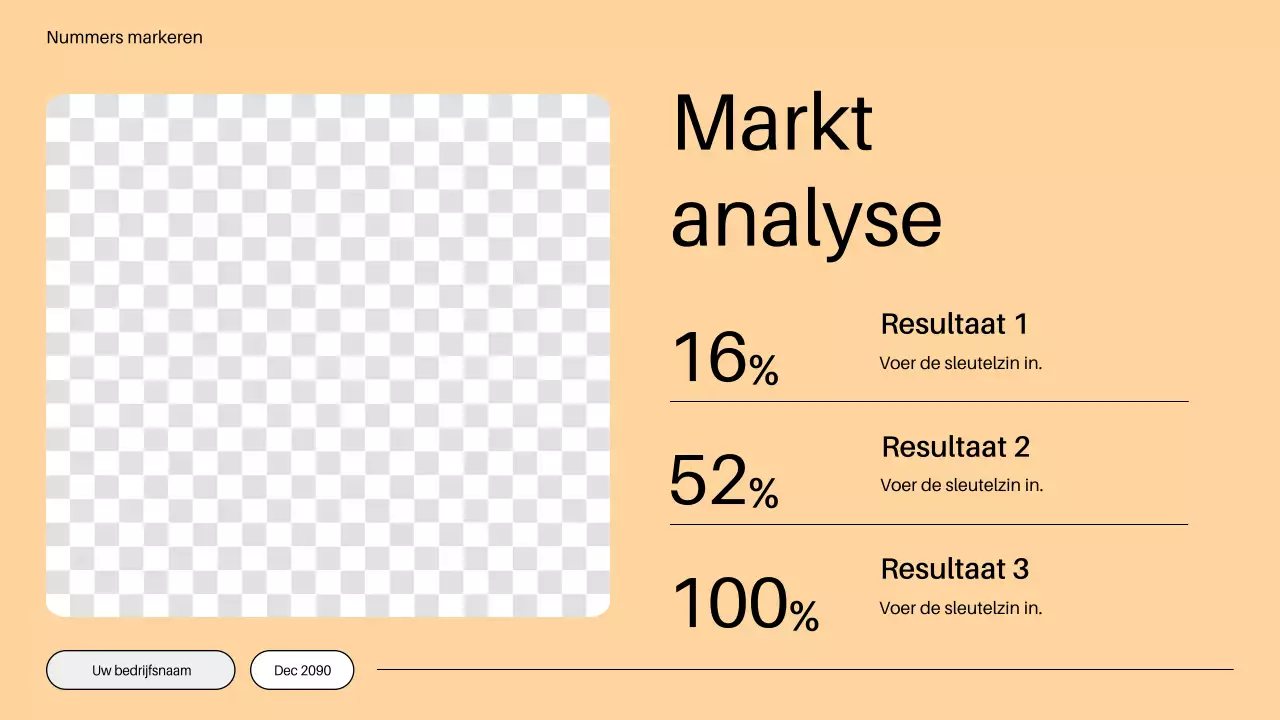 oranje minimalistisch go to market plan