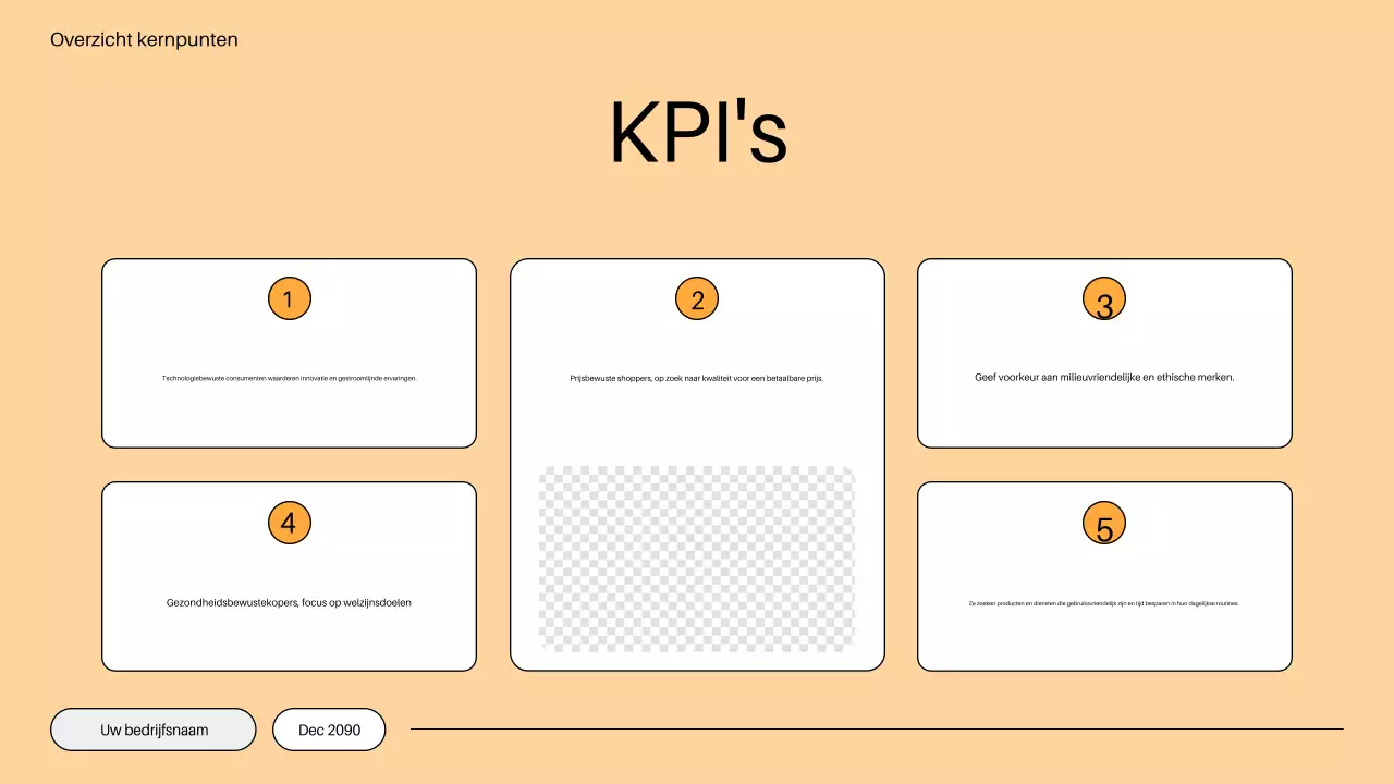 oranje minimalistisch go to market plan