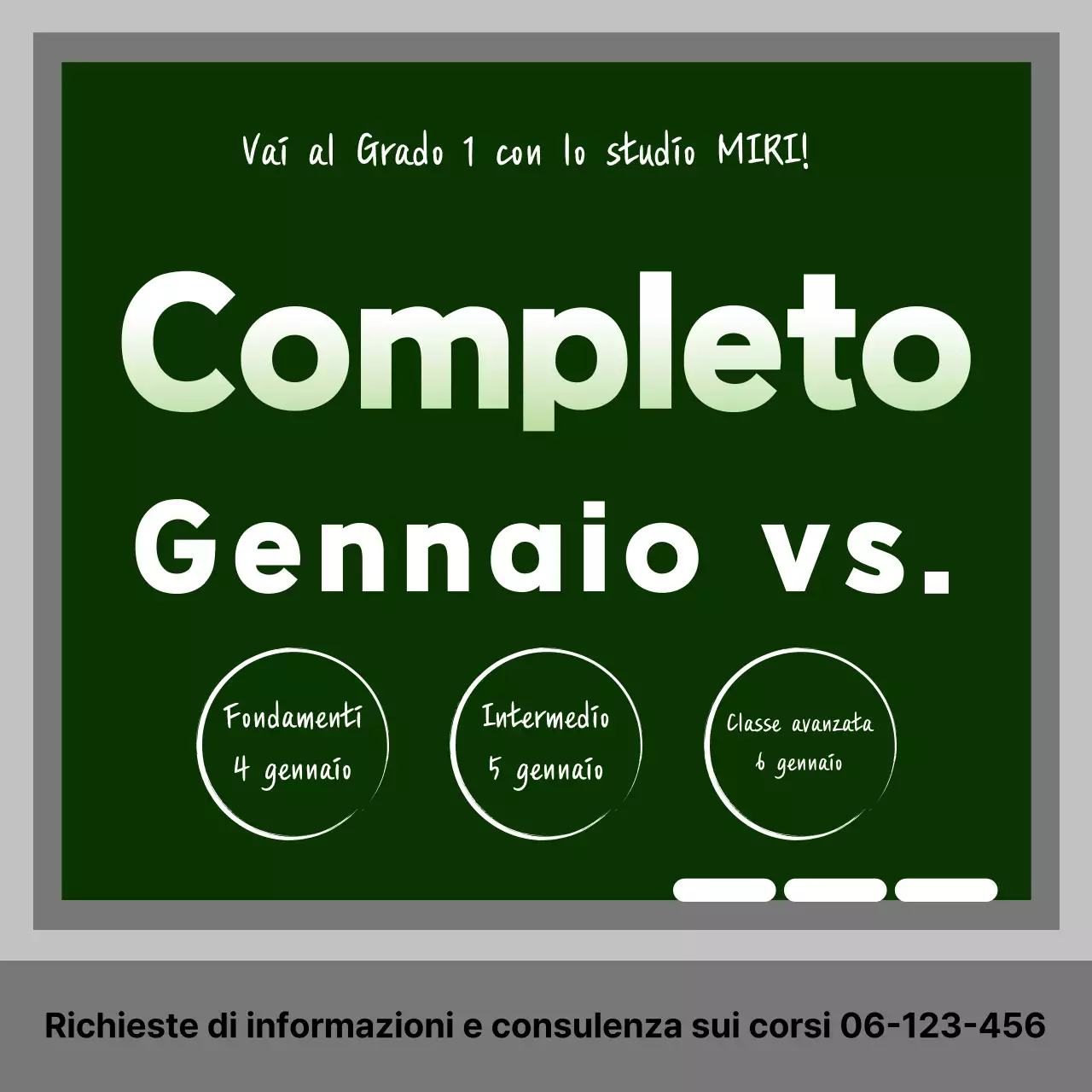 Abstract Formazione di base Reclutamento