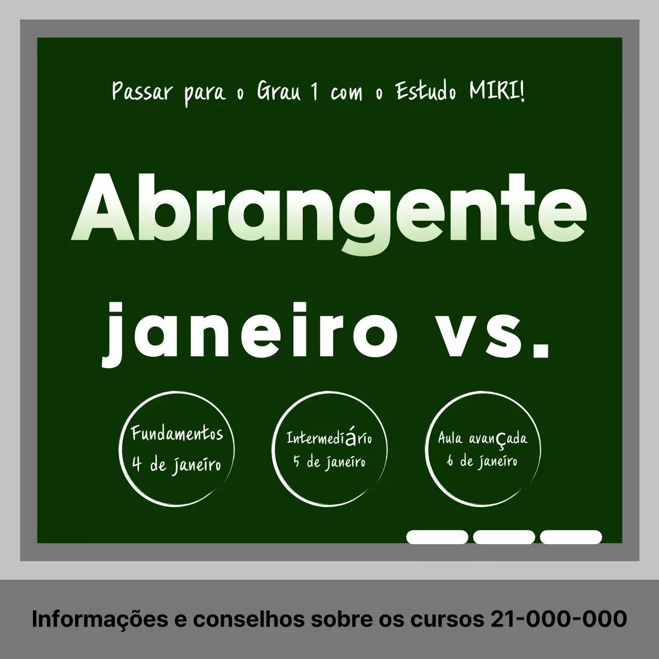 Recrutamento para a formação básica abstrata