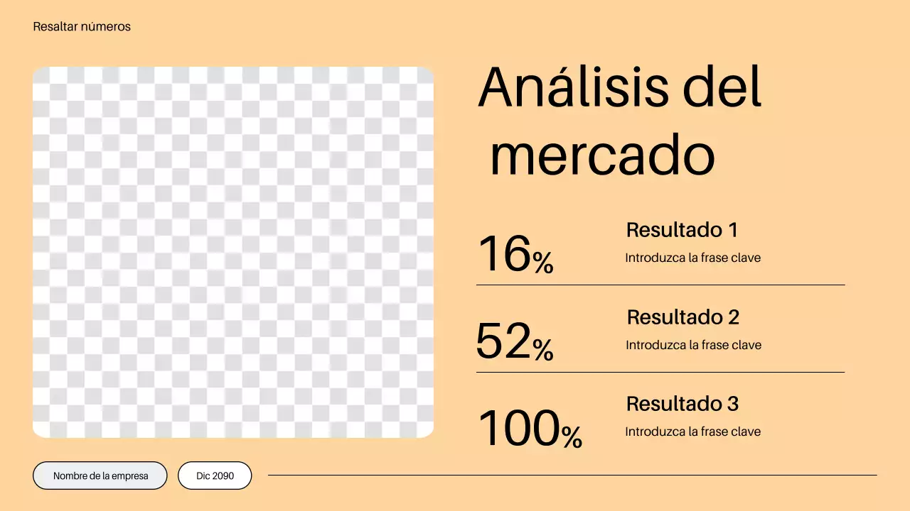 plan de comercialización minimalista naranja