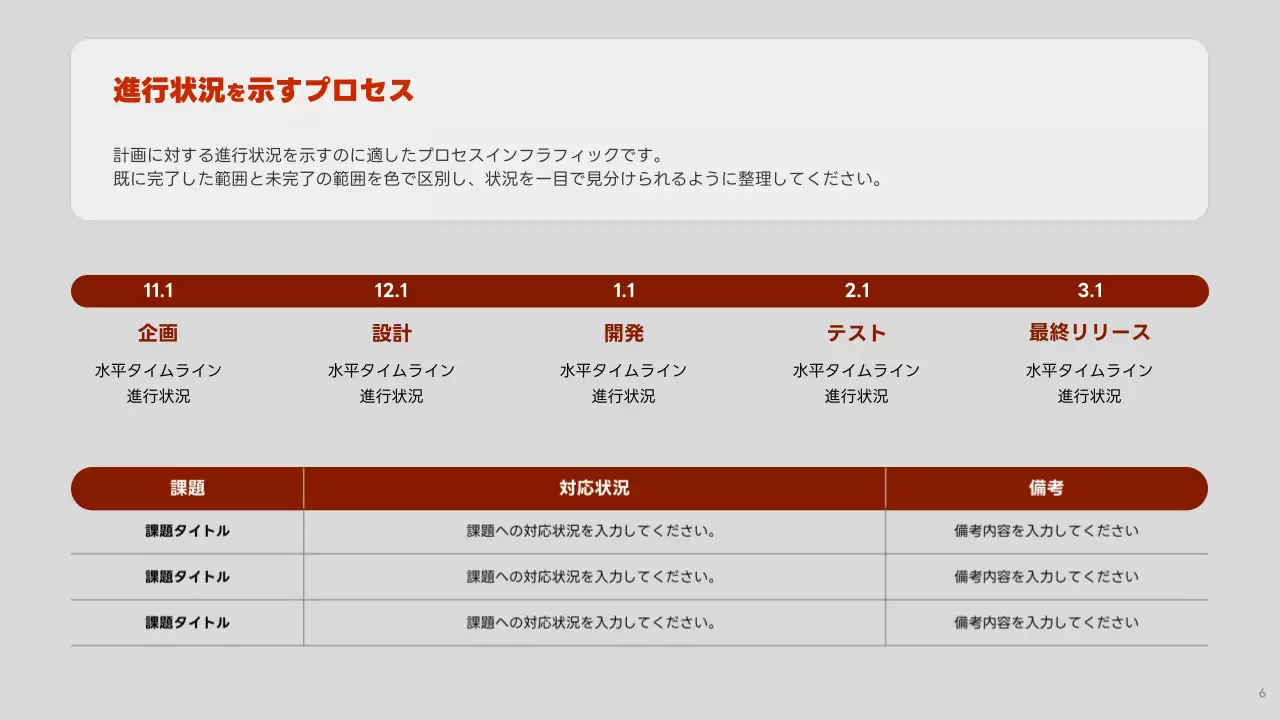 茶色 モダン ビジネス プレゼンテーション