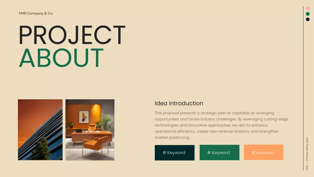 Green Modern Project Proposal Presentation