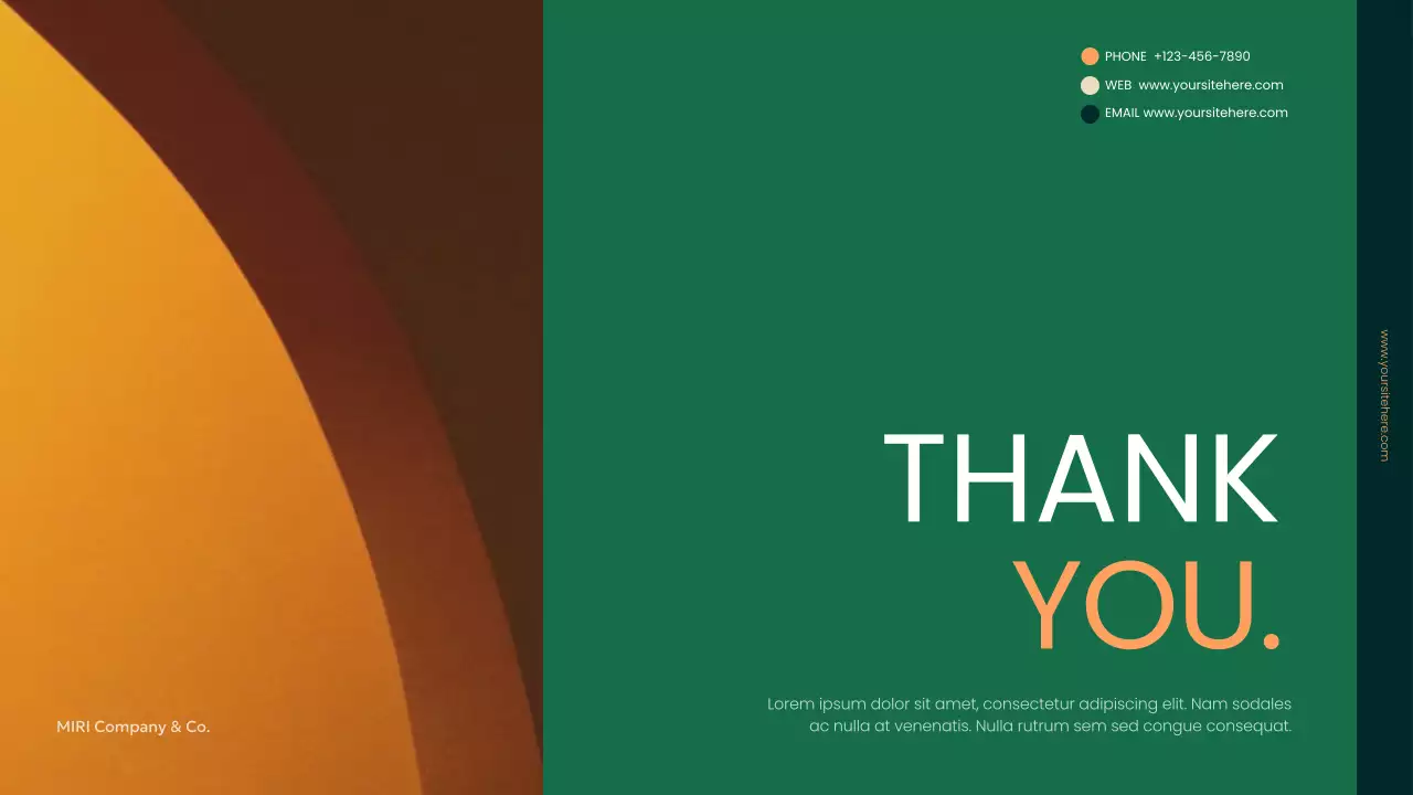 Green Modern Project Proposal Presentation