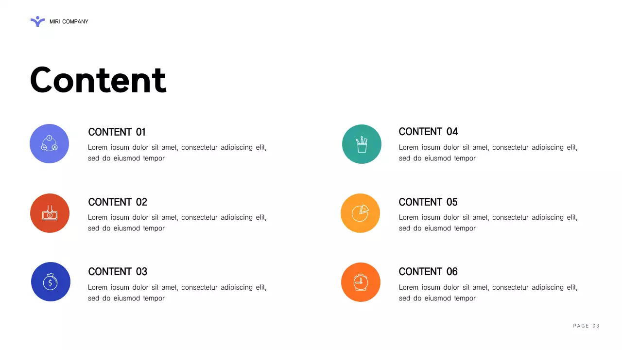 Navy Professional Business Report Presentation