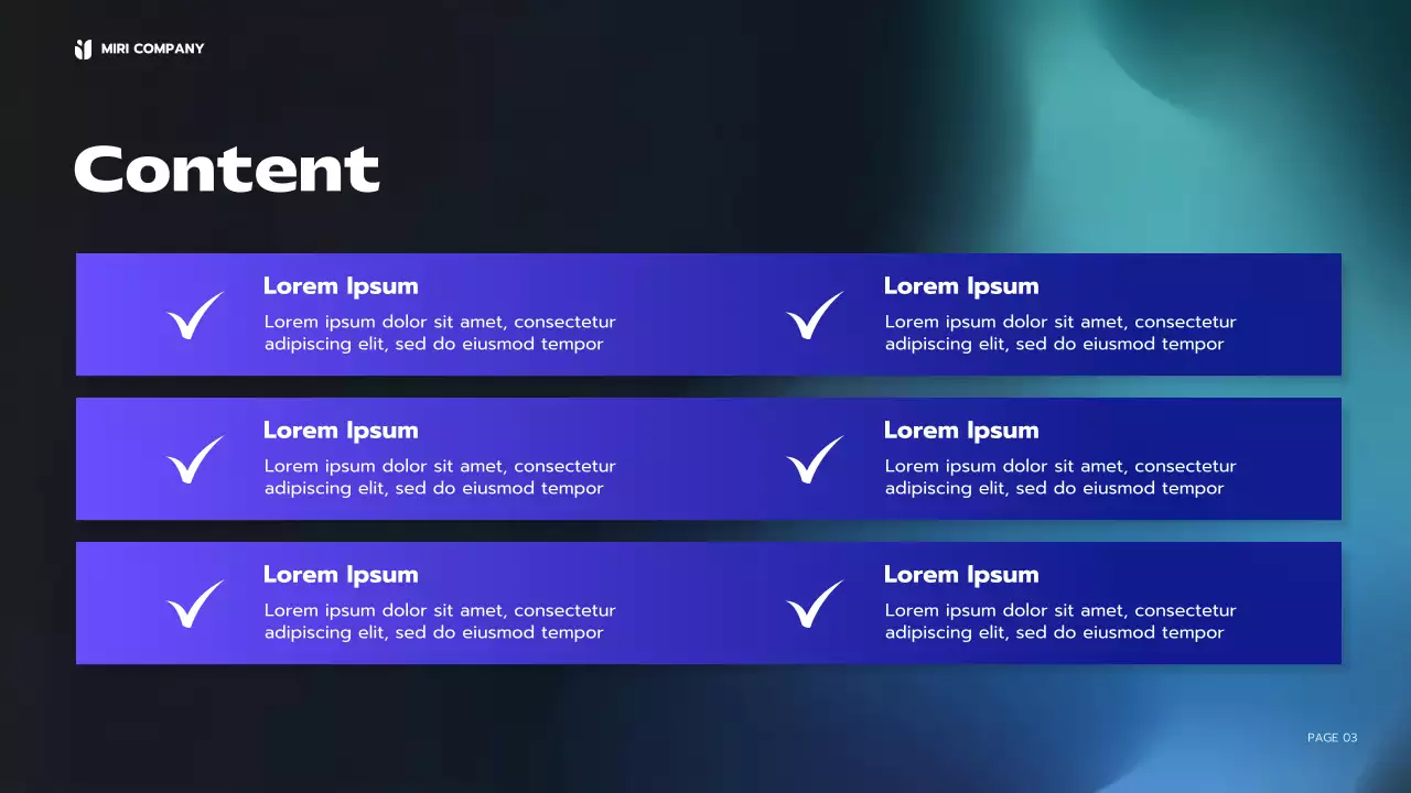 Blue Modern Business Report Presentation