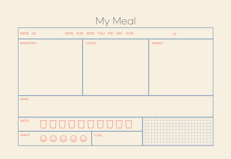 Đường kẻ đơn giản màu xanh be