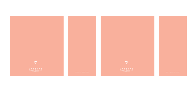 Pink Jewelry Shopping Bag