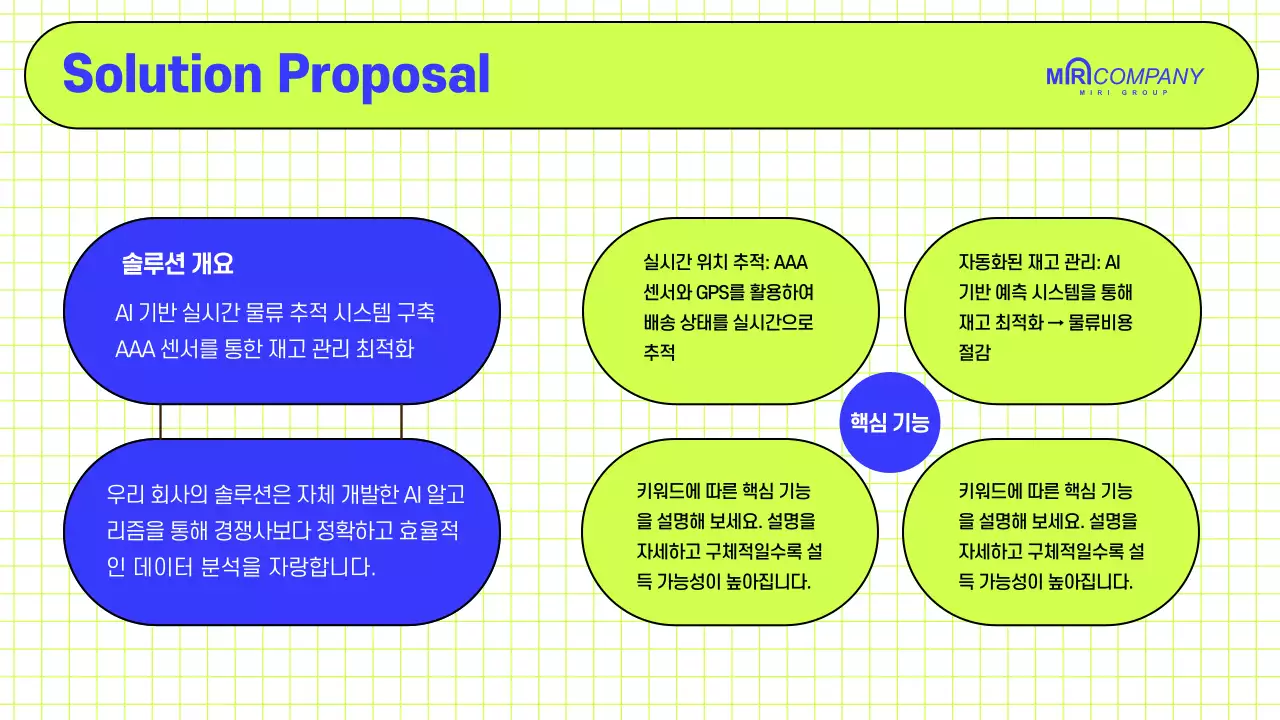 연두 현대 비즈니스 제안서