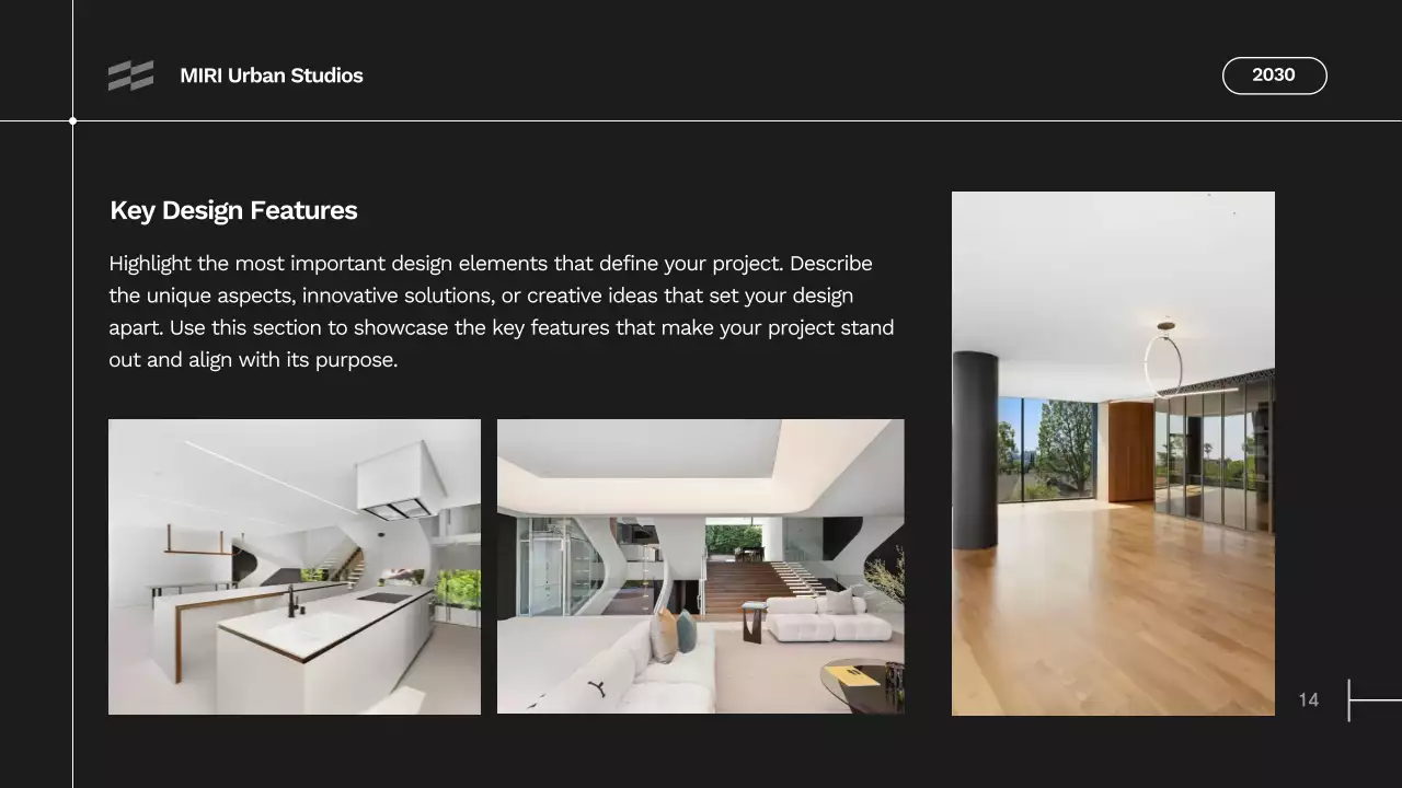 Black Minimal Architecture Portfolio Presentation