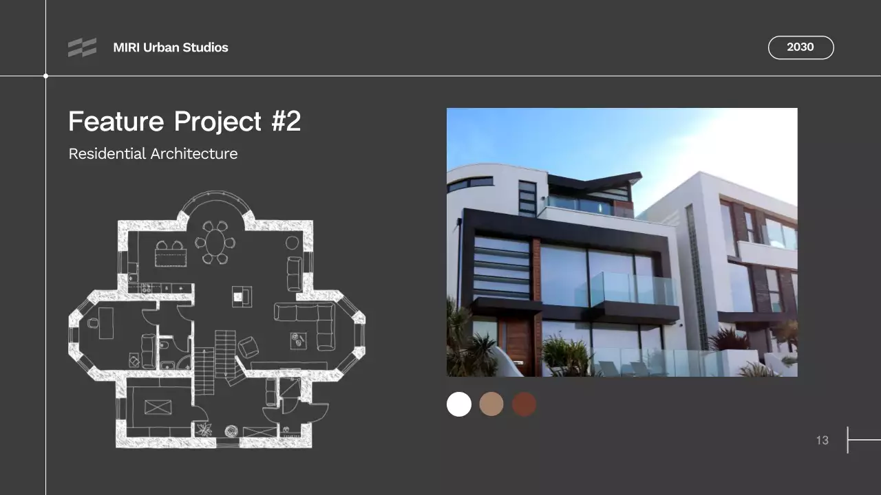 Black Minimal Architecture Portfolio Presentation