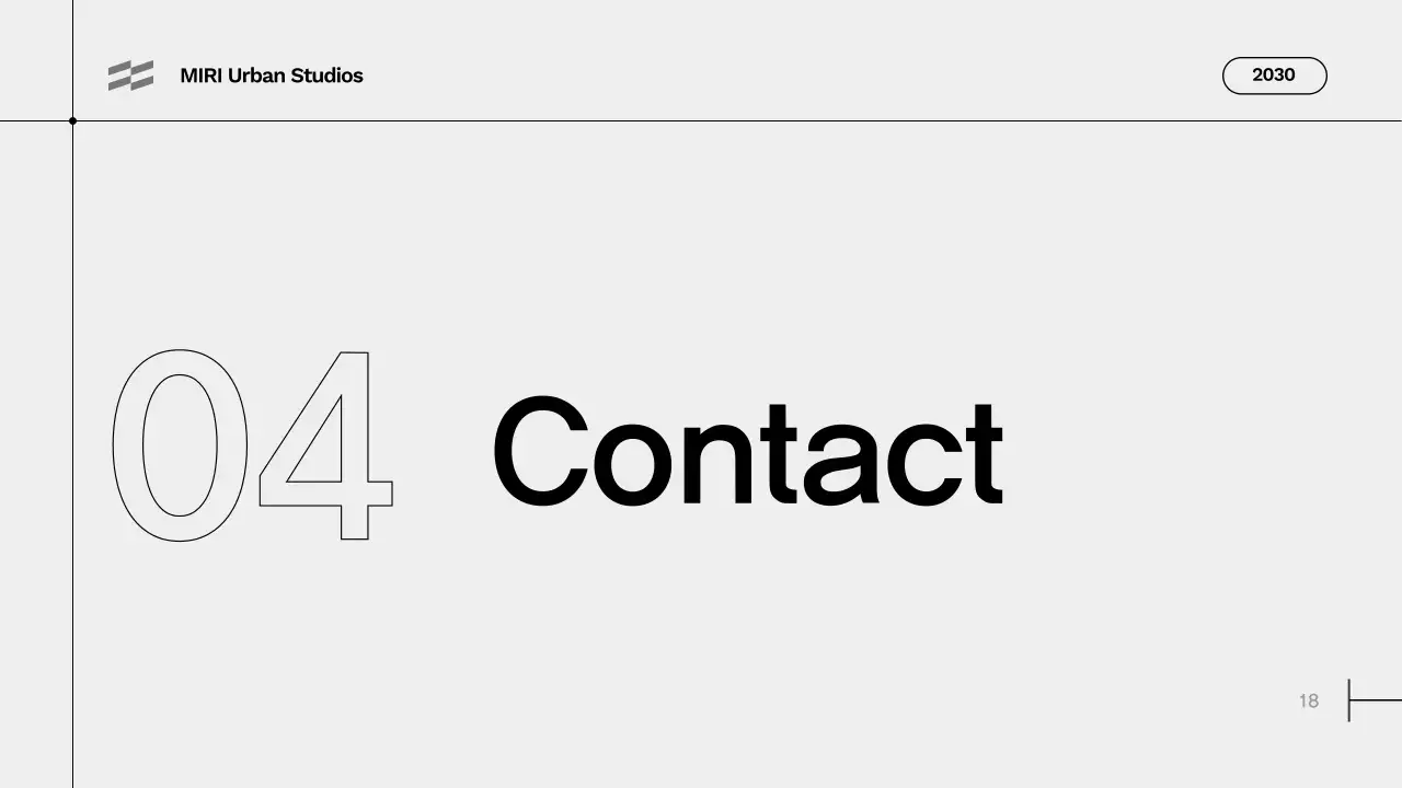 Black Minimal Architecture Portfolio Presentation