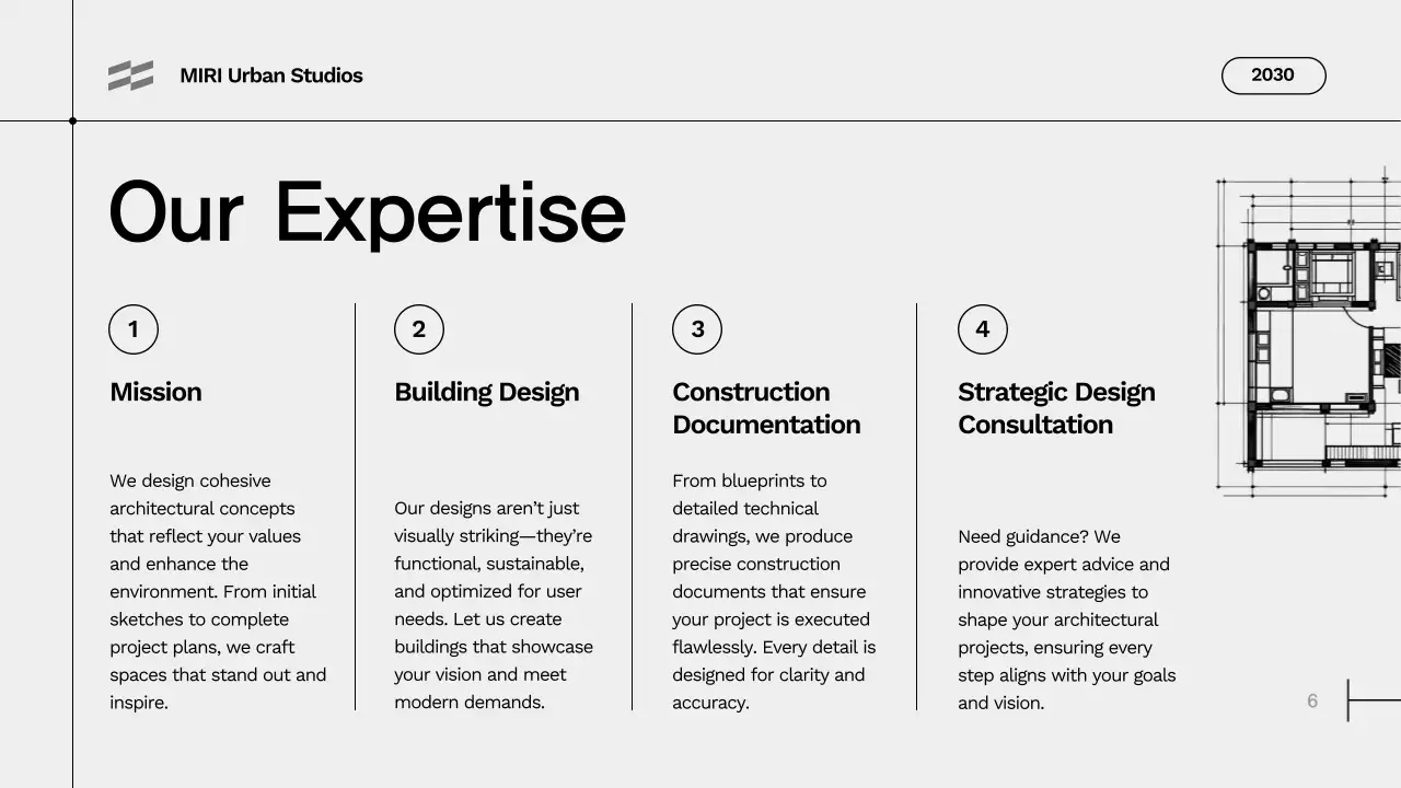 Black Minimal Architecture Portfolio Presentation