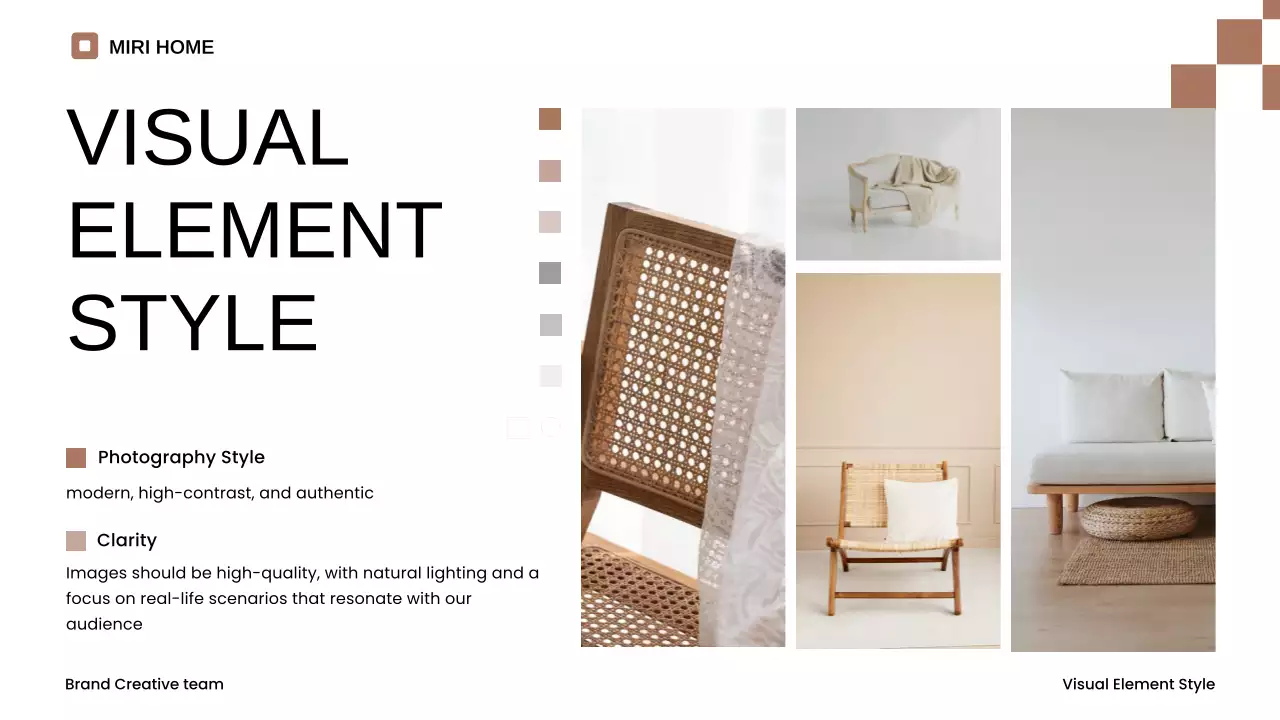 Beige Modern Brand Guidelines Presentation