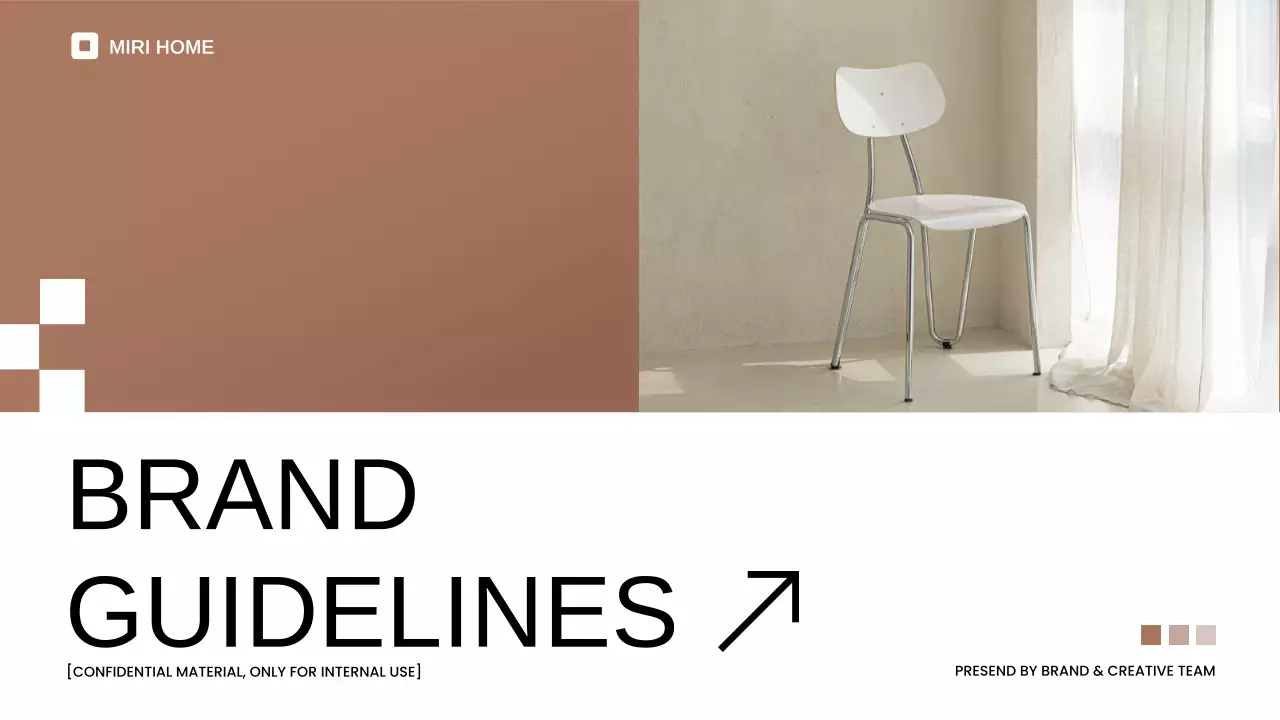 Beige Modern Brand Guidelines Presentation
