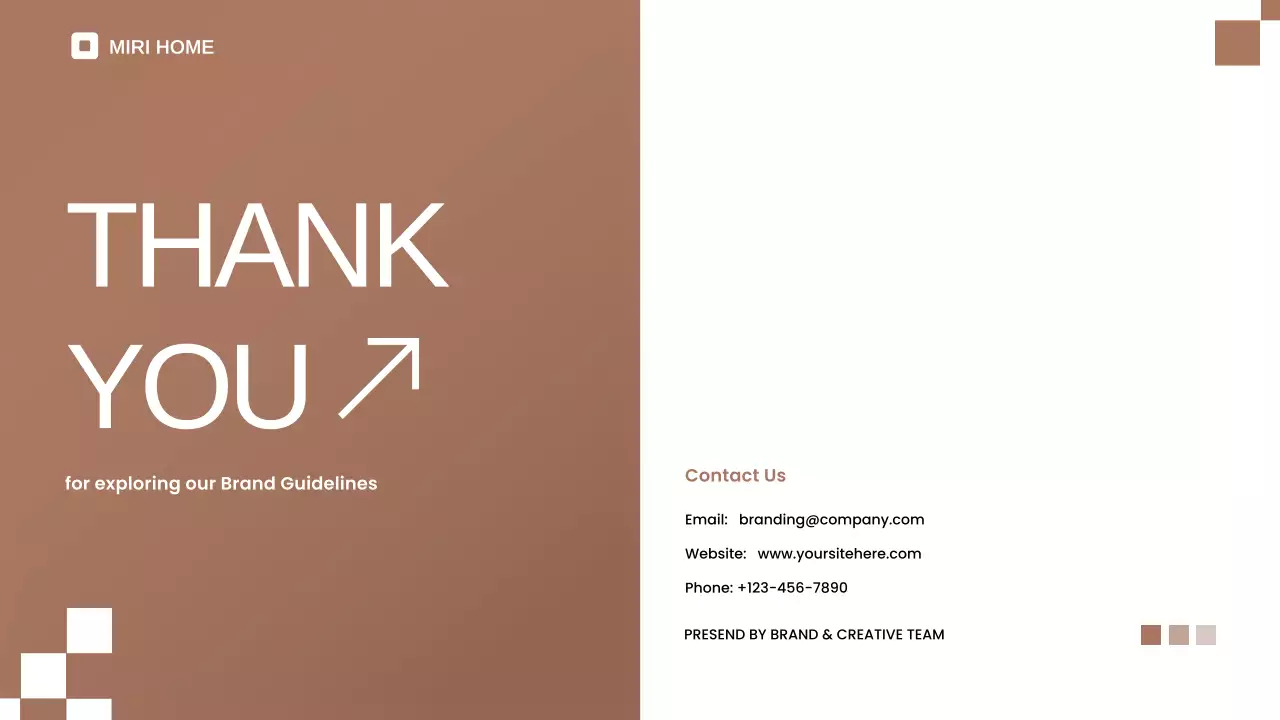 Beige Modern Brand Guidelines Presentation