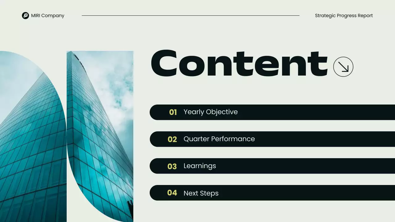 Beige Modern Business Report Presentation