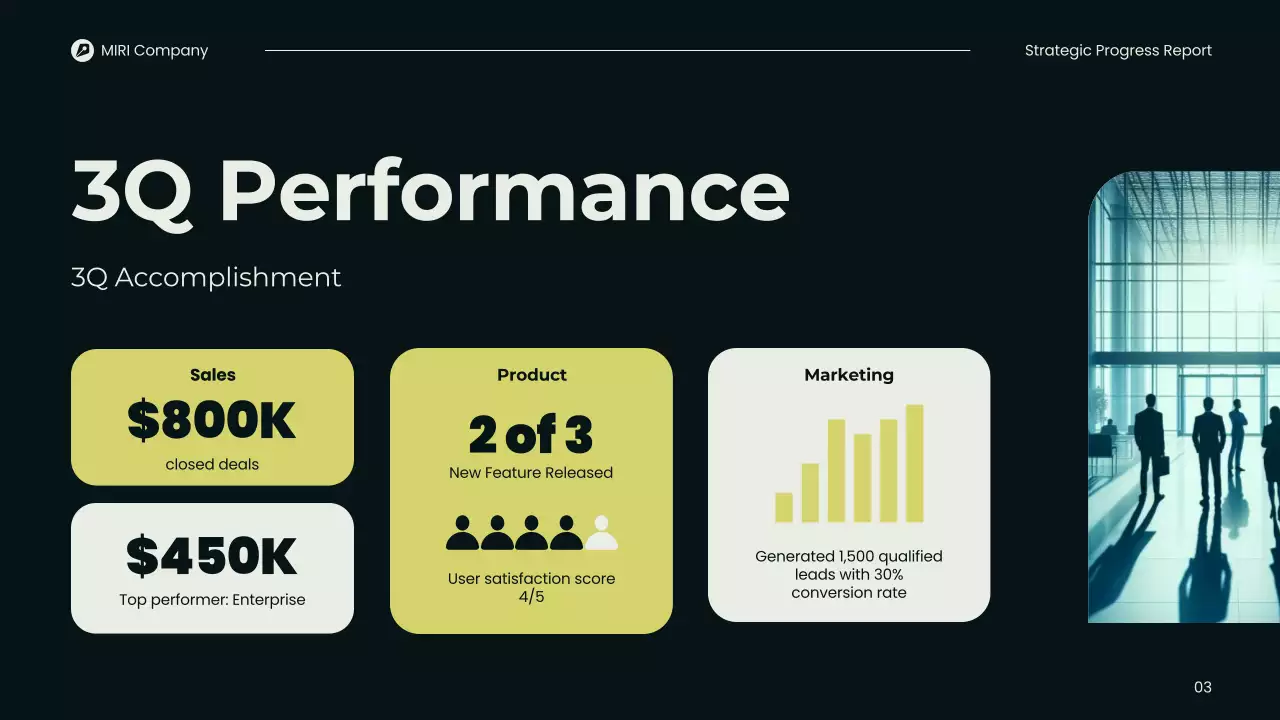 Beige Modern Business Report Presentation